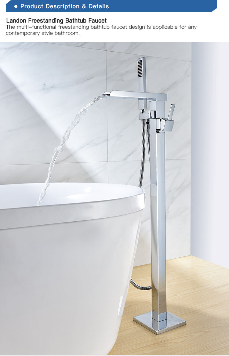 Tub And Shower Faucets With Hand Waterfall Bathtub Faucet Manufacturers Brass Bath Mixer For Hot Handle Bathroom Cold Water