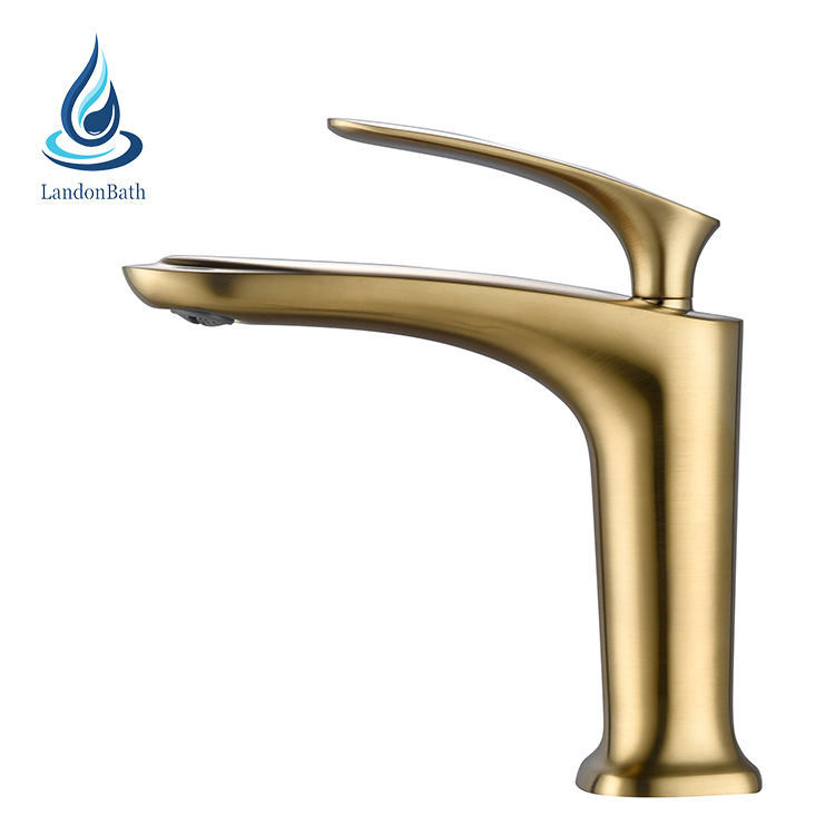 Bronze Bathroom Faucet Gold Basin Tap Wash Golden Mixer Taps Rose Antique Color Faucets 8