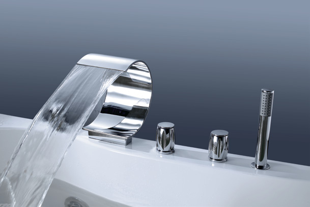 Bathtub Whirlpool5 Holes Hole Pcs 5Pcs Bathtub Bath Split Tub Faucet