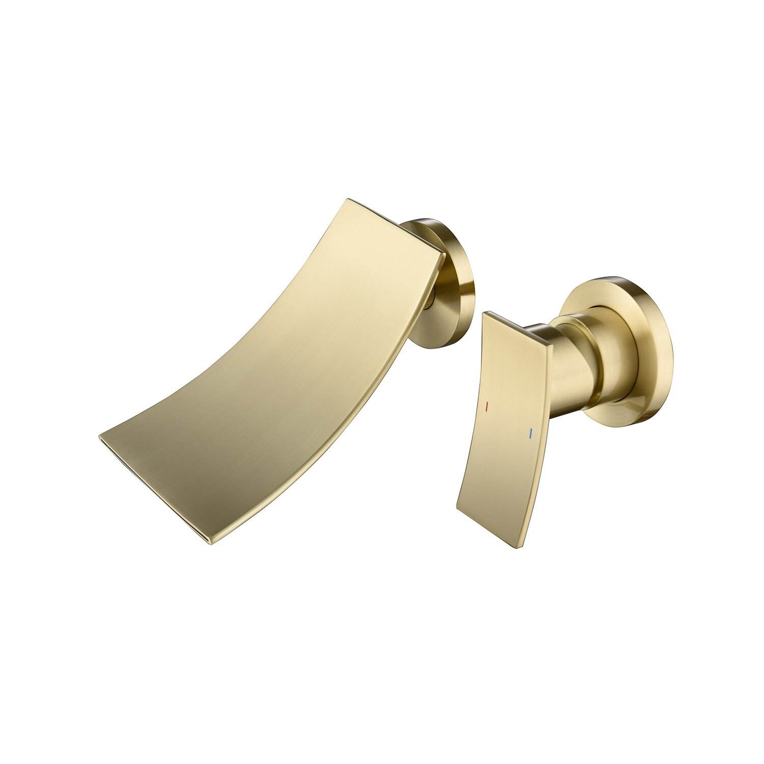 In Wall Mounted Concealed Basin Faucet