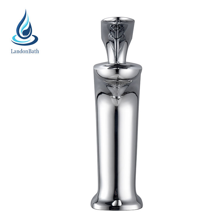 European Ce Lavatory Washroom Zinc Handle Chrome Brass Bathroom Basin Water Sink Faucet Water Mixer Faucet Tap