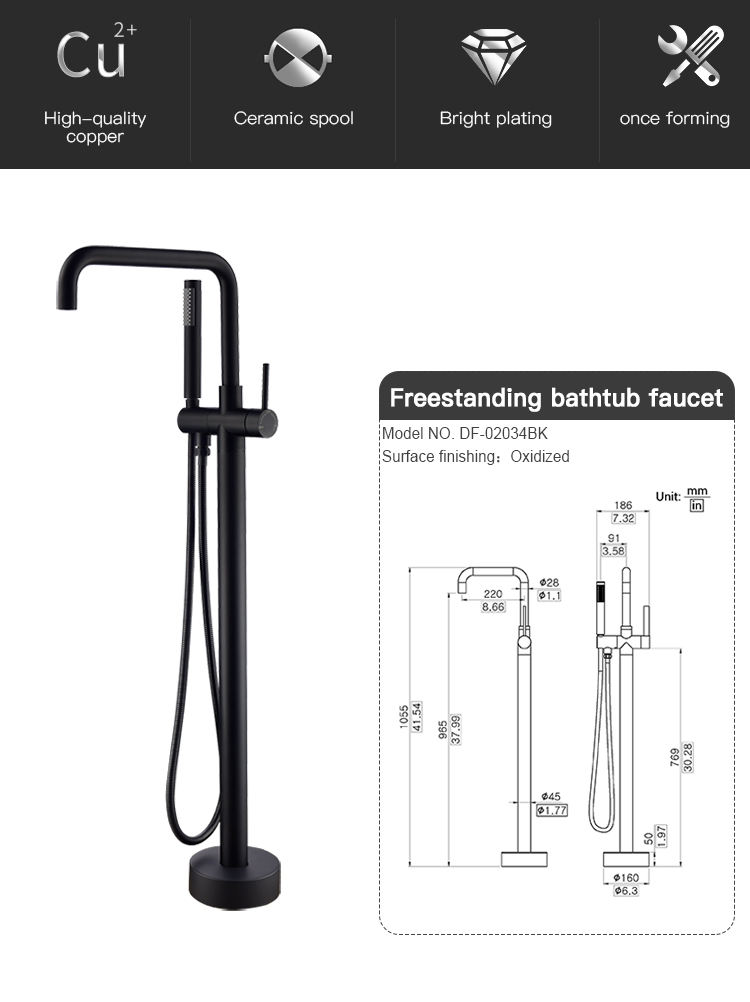 American Standard Upc Faucet Brimix Standing Shower Mixer Bathtub Spouts With Diverter Brass Floor Mounted Bath Tap