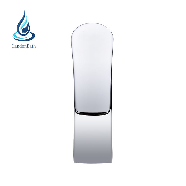 Wide Deck Mounted Watermark Brass Chrome Basin Faucet For Commercial Torneira Para Banheiro