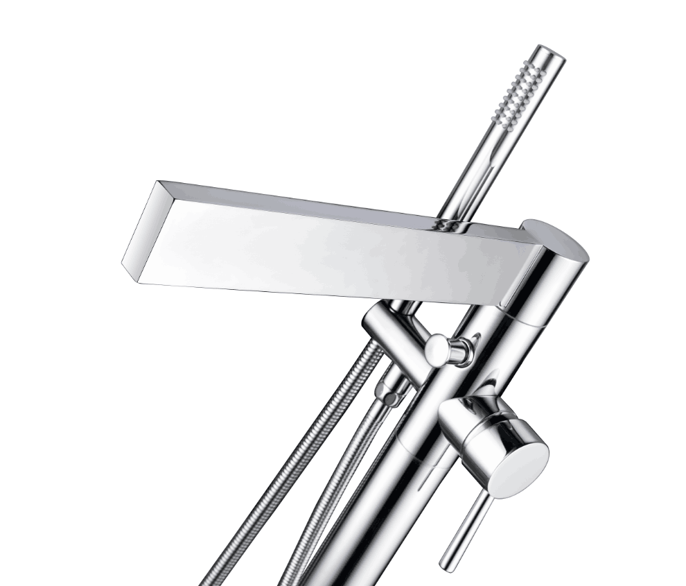 high volume tub filler