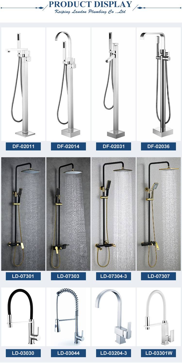High quality polished brass body single handle kitchen sink faucet mixer