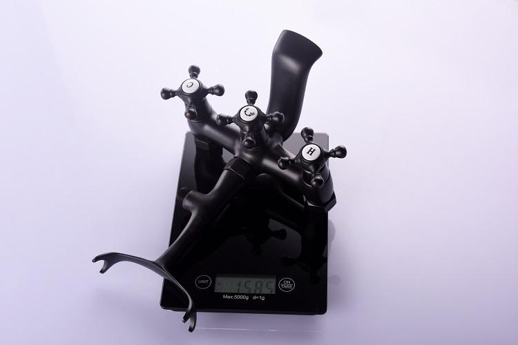 Orb Black Bath Tub Faucet Floor Mount Antique Filler Brass Shower Mixer Taps Faucets Hand Tap
