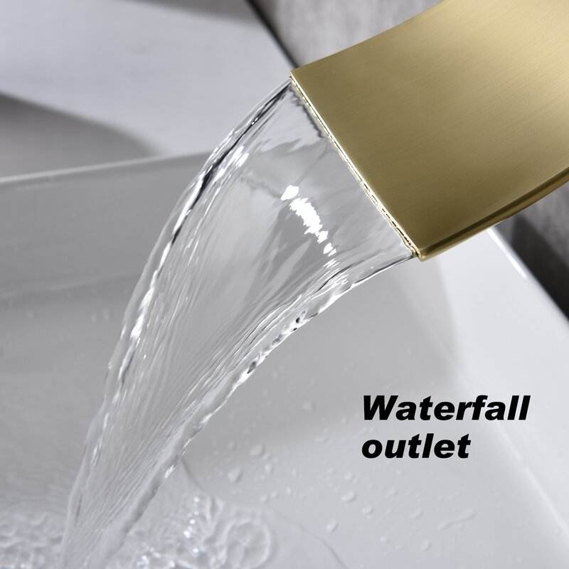 In Wall Mounted Concealed Basin Faucet