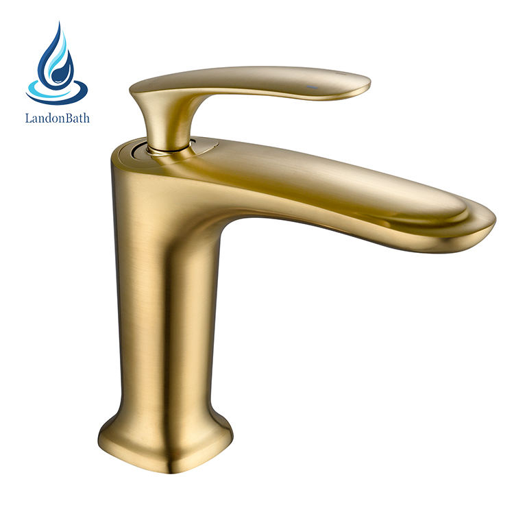 Bronze Bathroom Faucet Gold Basin Tap Wash Golden Mixer Taps Rose Antique Color Faucets 8
