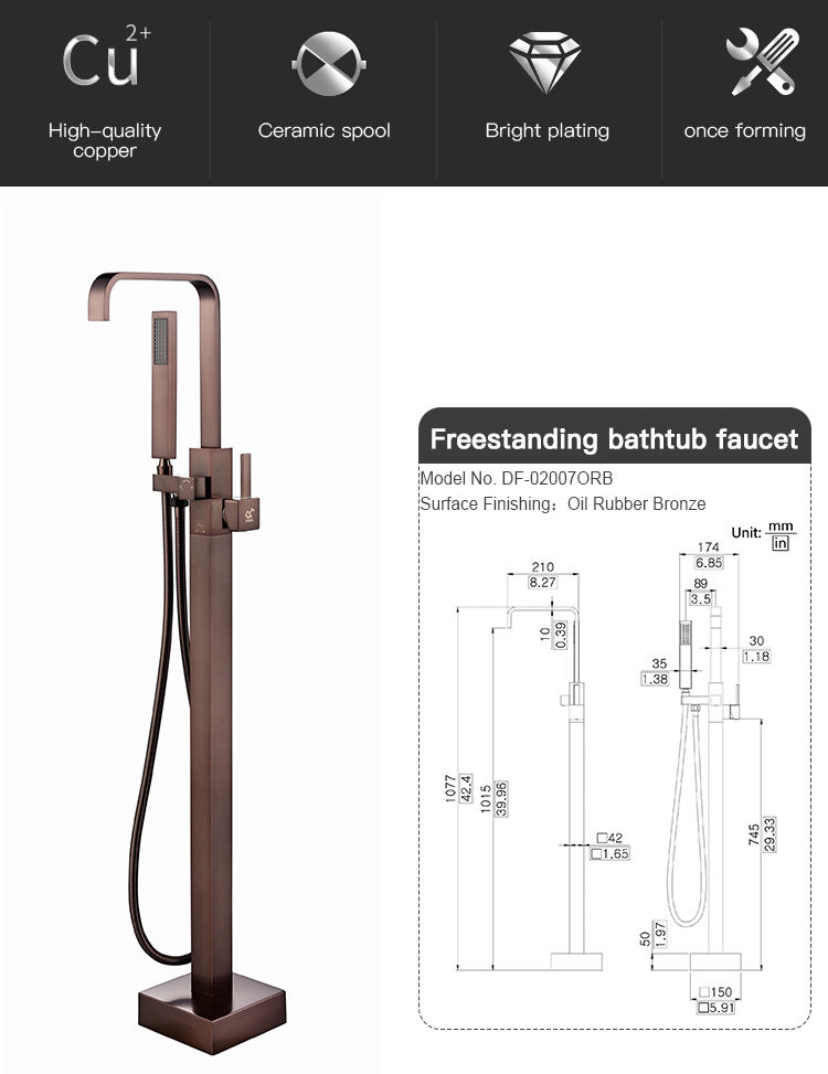 Oil Rubbed Bronze Bathroom Faucets Manufacturer