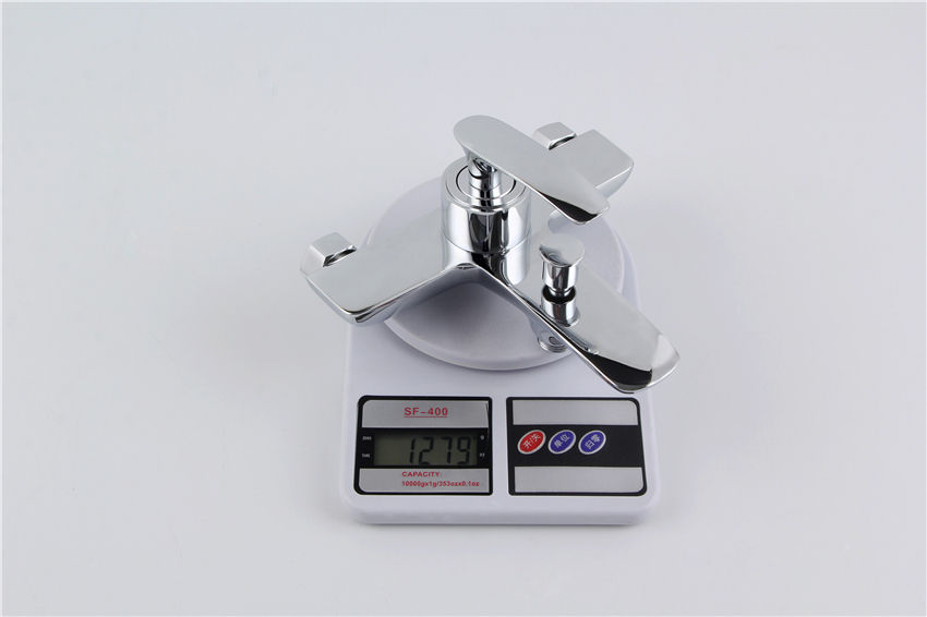 Single Lever Shower Mixer Set Bath Taps Wall Mounterd Bathub Faucet American Style Single Handle Shower Faucet