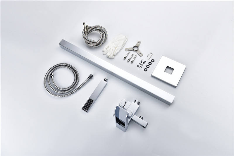 Tub And Shower Faucets With Hand Waterfall Bathtub Faucet Manufacturers Brass Bath Mixer For Hot Handle Bathroom Cold Water