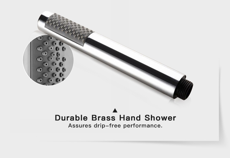 Floor Standing Tub Filler Modern Design Brass Stand Alone Double Handles Bathtub Faucet Floor Stand