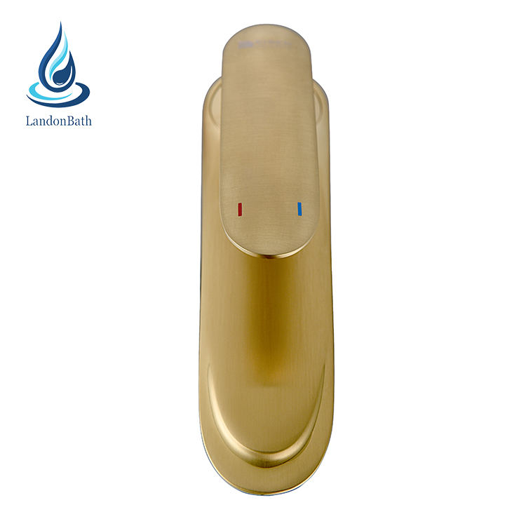 Bronze Bathroom Faucet Gold Basin Tap Wash Golden Mixer Taps Rose Antique Color Faucets 8