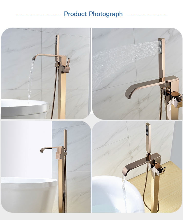 Brass bathroom faucet