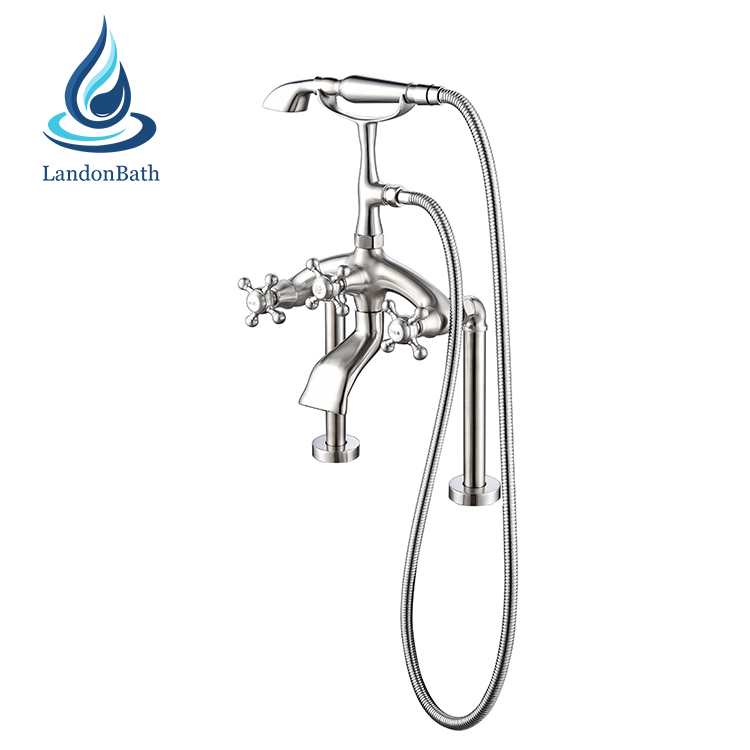 Latest Brass Thermostatic DeckMount Bathtub Faucet Buy Thermostatic