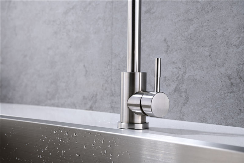 Sus 304 Single Lever Hot And Cold Mixer Tap Sink Kitchen Faucet Torneira Inox