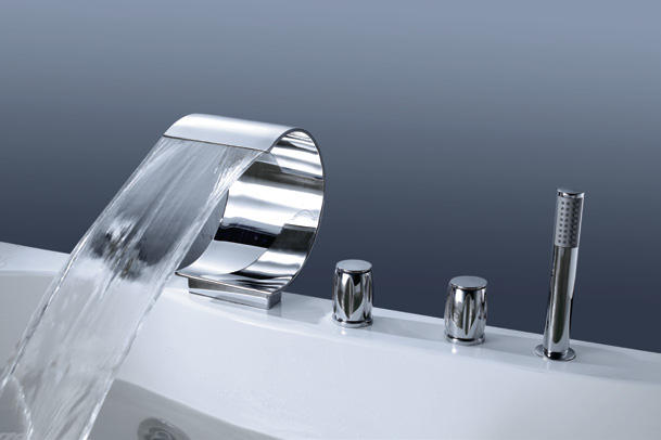 Bathtub Whirlpool5 Holes Hole Pcs 5Pcs Bathtub Bath Split Tub Faucet