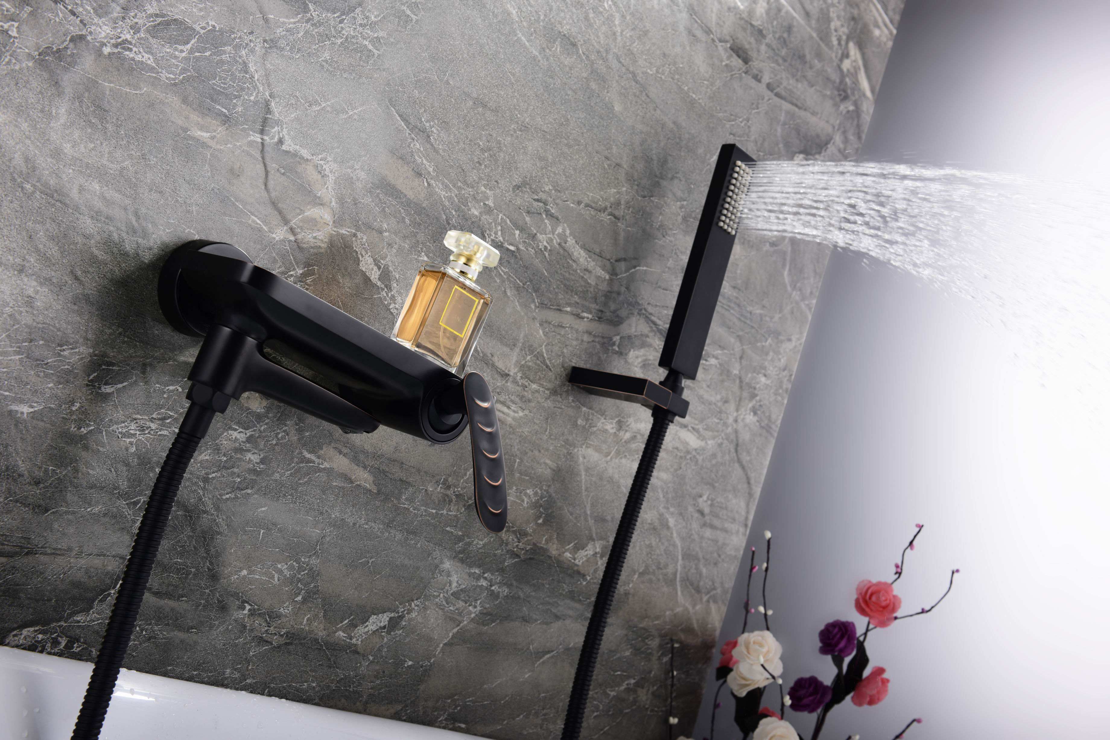 Hot selling china factory shower faucets bronze color mixer bathtub faucet with the competitive price
